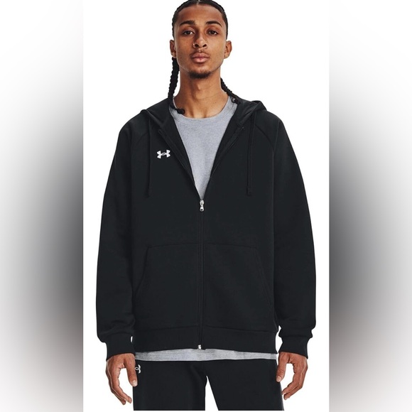 Under Armour | Shirts | Under Armour Mens Ua Rival Fleece Full Zip